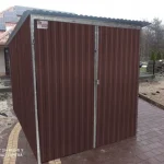 Garaze-blaszane-blaszak-2×3-brazowy-RAL8017-braz-Szerokosc-2-m.webp