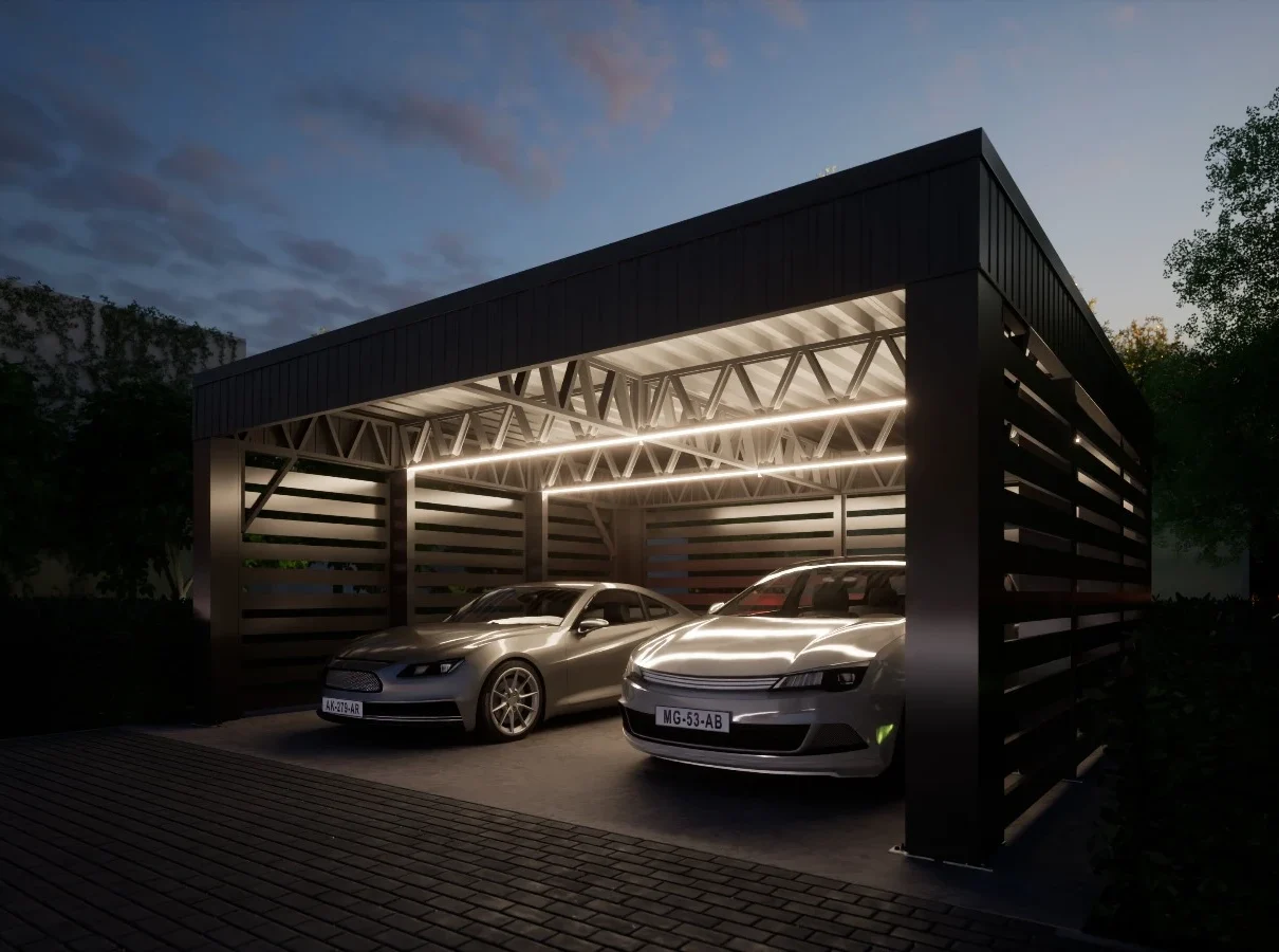 Carport LIDERSTAL dal design elegante