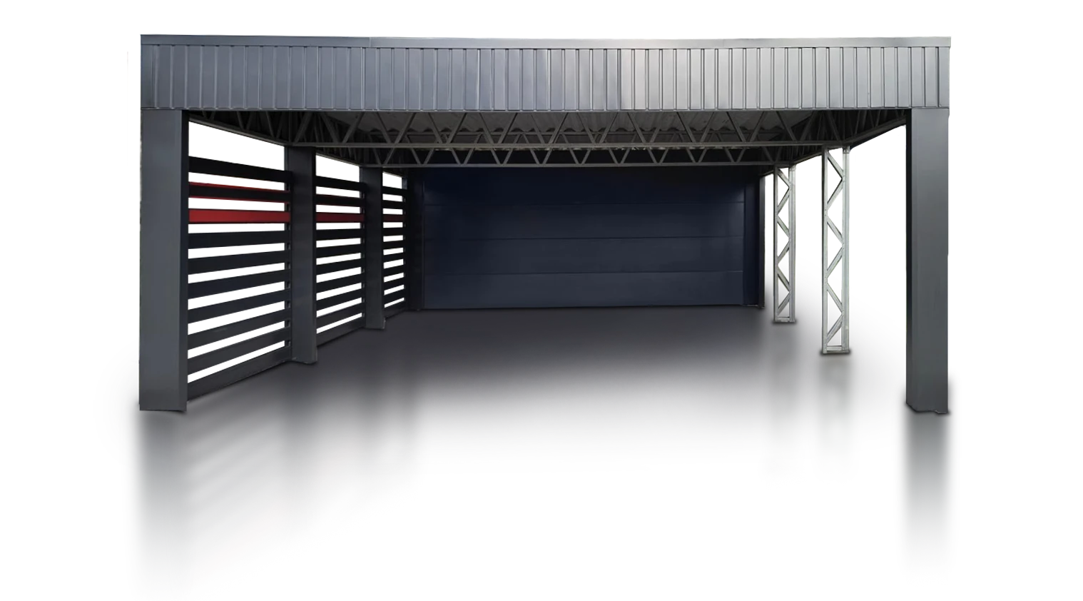 Carport LIDERSTAL moderno per la protezione dell’auto