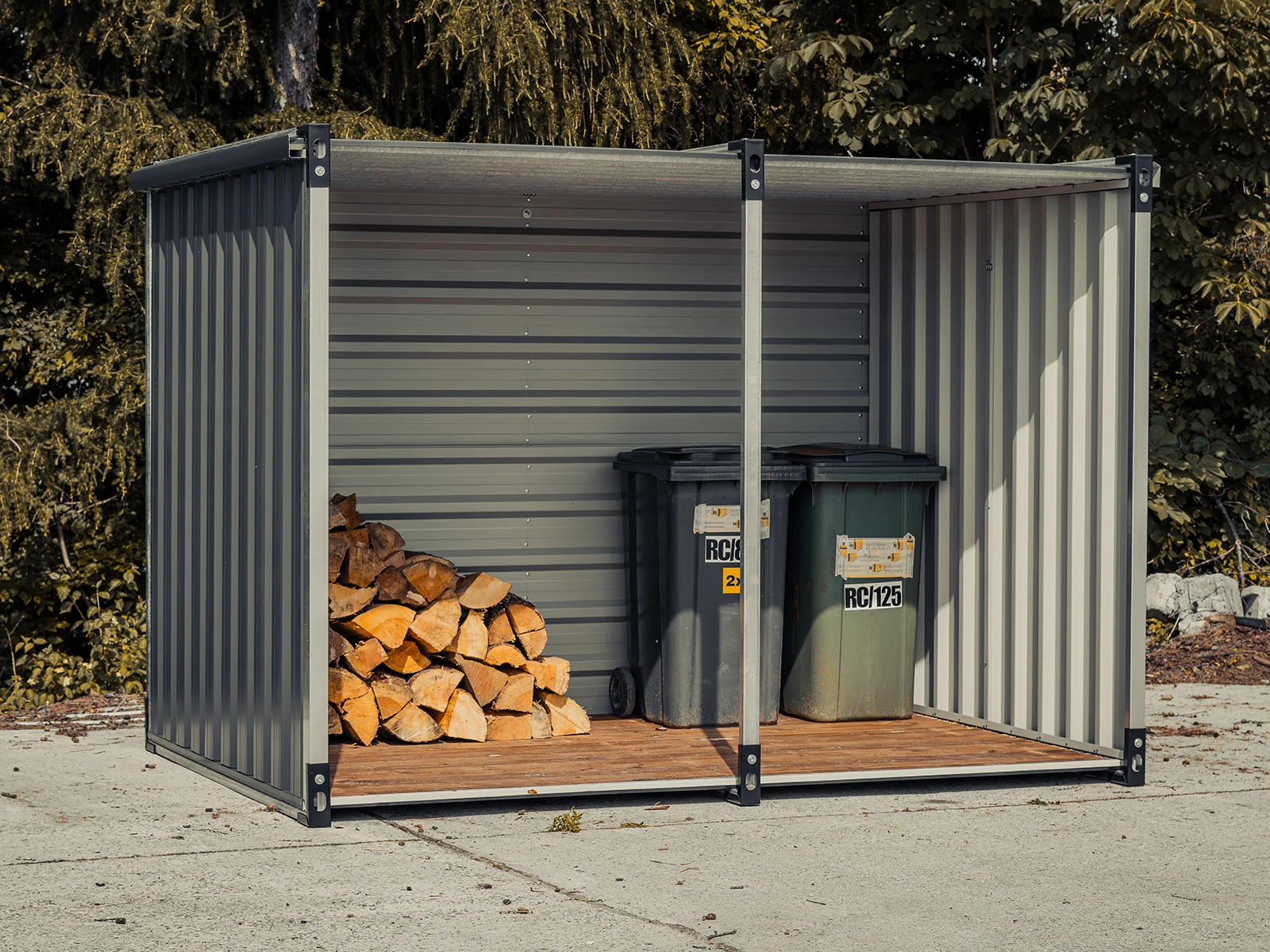 Container magazzino aperto LIDERSTAL