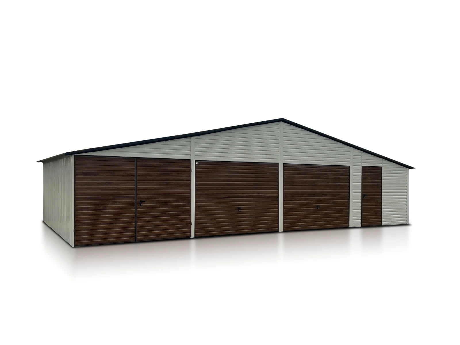 Garage in lamiera LIDERSTAL a tre posti auto